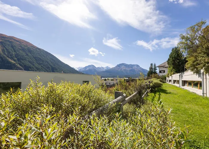 In A Sunny Location In * Samedan